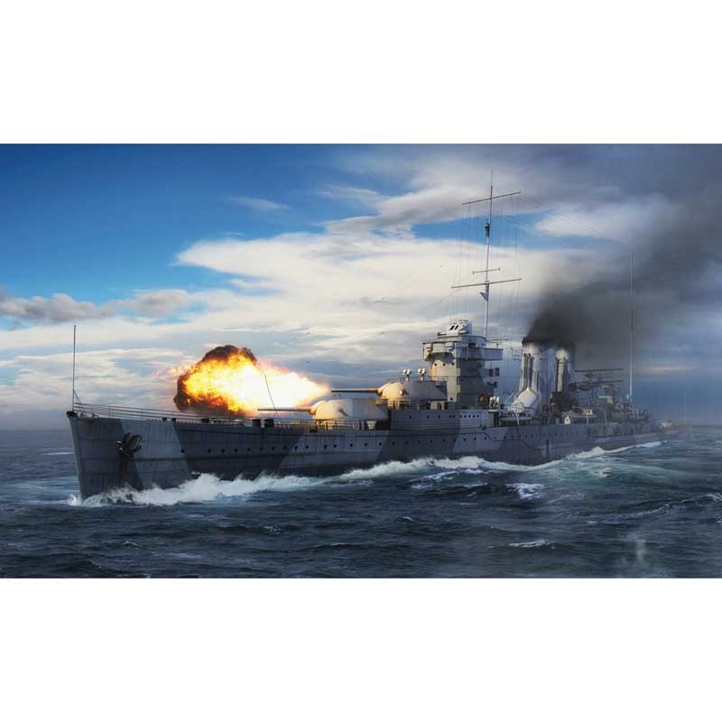 Trumpeter 06745 1/700 HMS York WWII Heavy Cruiser