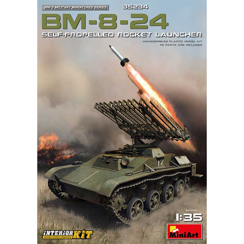 Miniart BM-8-24 Rocket Launcher (Interior Kit) (1/35) 35234
