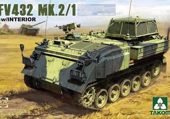Takom British APC FV432 Mk 2/1 with Interior (1/35) 02066 Takom British APC FV432 Mk 2/1 with Interior (1/35) 02066