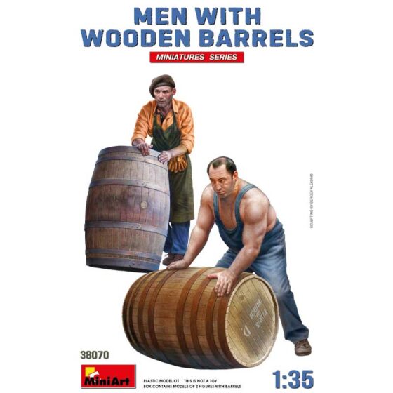 Miniart Men with Wooden Barrels 38070 (1/35) 38070 Miniart Men with Wooden Barrels 38070 (1/35) 38070
