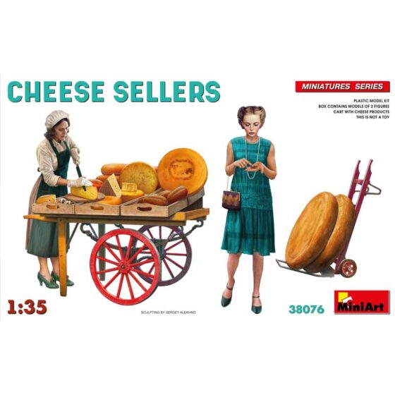 Miniart Cheese Sellers 38076 (1/35) 38076 Miniart Cheese Sellers 38076 (1/35) 38076