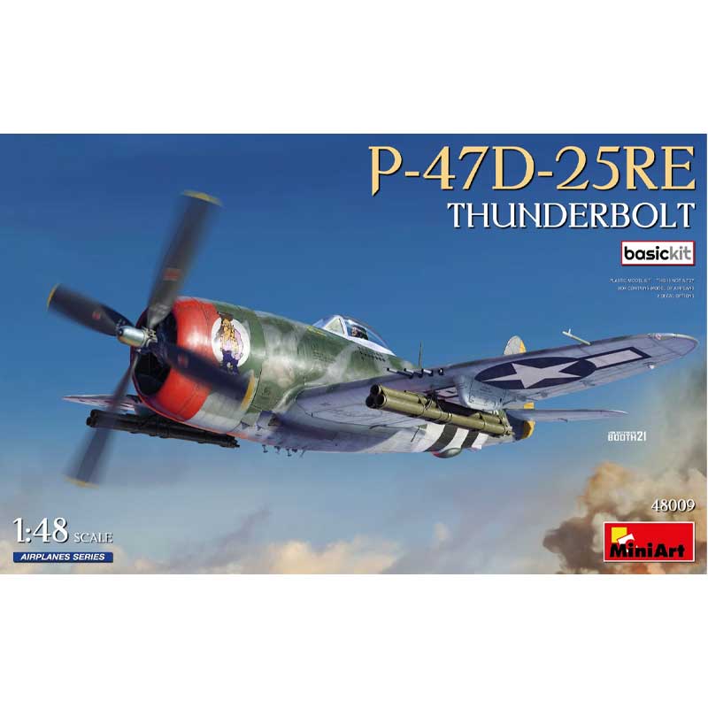 Miniart 48009 1/48 P-47D-25RE Thunderbolt