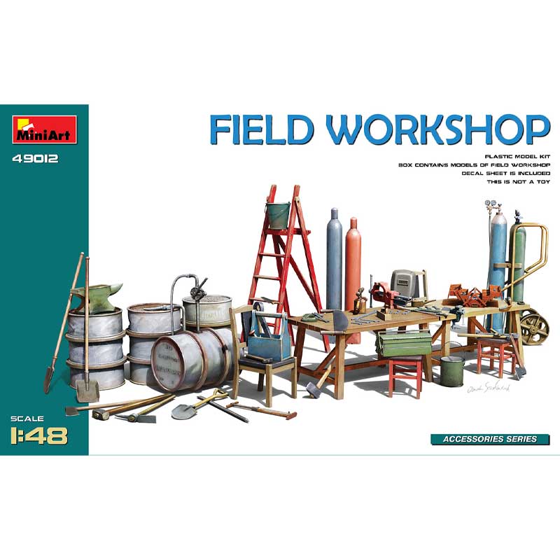 Miniart 49012 1/48 Field Workshop
