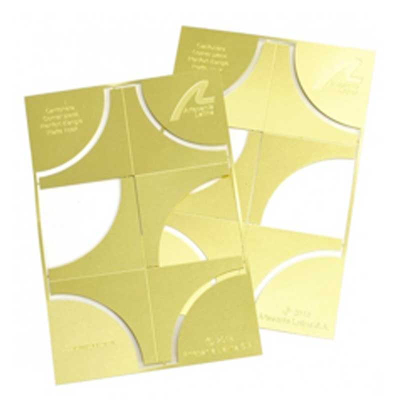 Set 4 Brass Corner Edge Guard Nº 1 AL27315 Artesania Latina