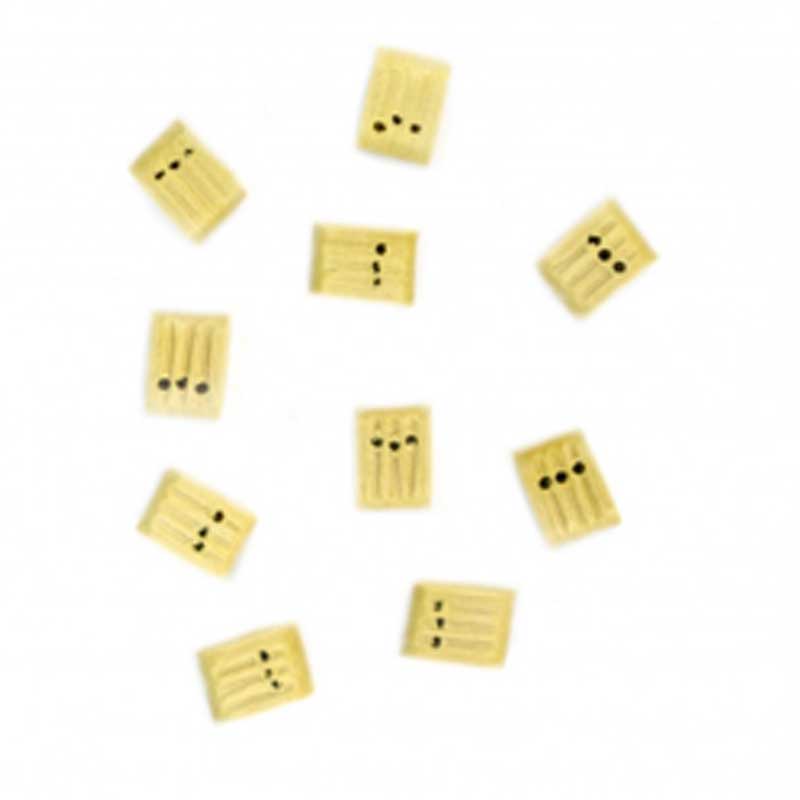 Triple Block Boxwood 7mm (10u) AL8532 Artesania Latina