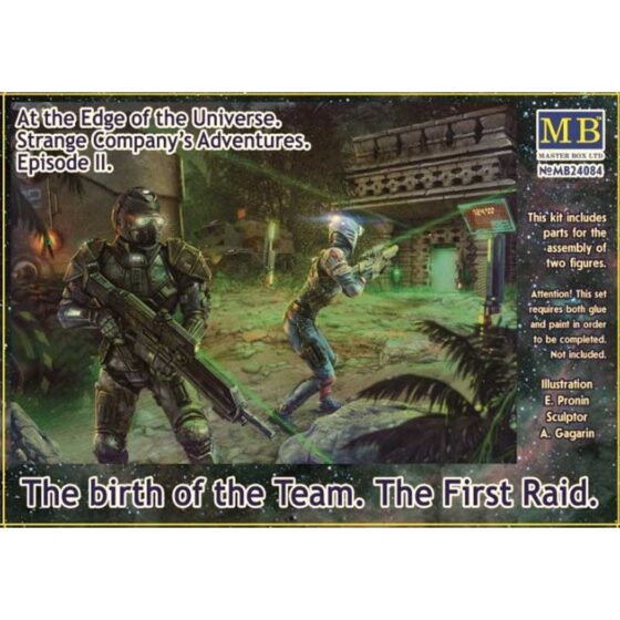 Master Box Episode II, The Birth of the Team (1/24) MB-24084 Master Box Episode II, The Birth of the Team (1/24) MB-24084
