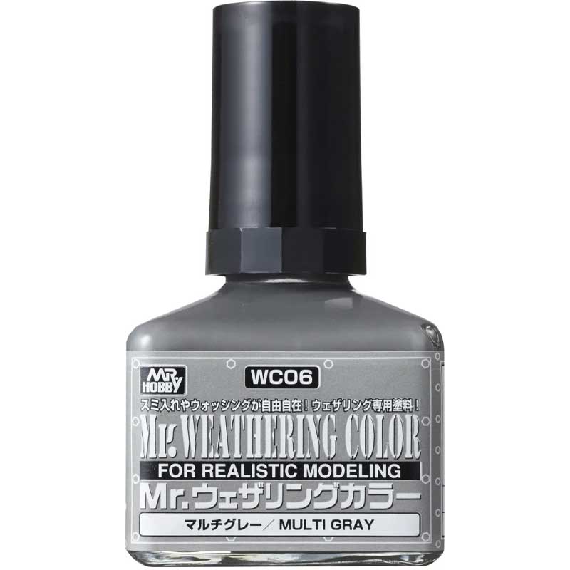 Mr Hobby WC-06 40ml Mr Weathering Color Multi Gray