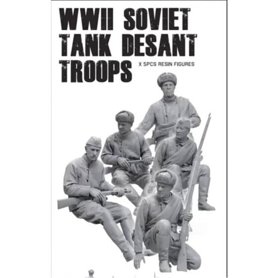 Border Model WWII Soviet Tank Desant Troops (1/35) BR-004 Border Model WWII Soviet Tank Desant Troops (1/35) BR-004