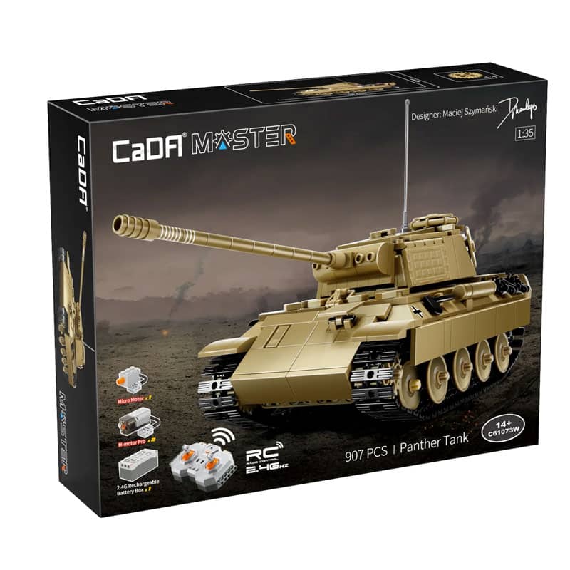 Panther Tank (RC) C61073W CaDA Bricks