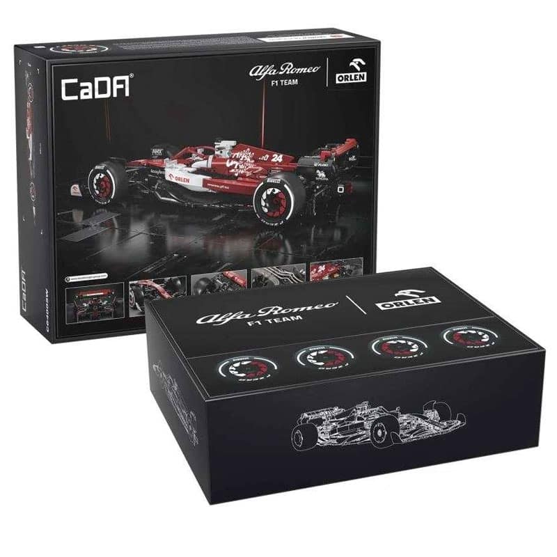 1/8 Alfa Romeo F1 ORLEN C42 Car C64005W CaDA Bricks Limited Edition