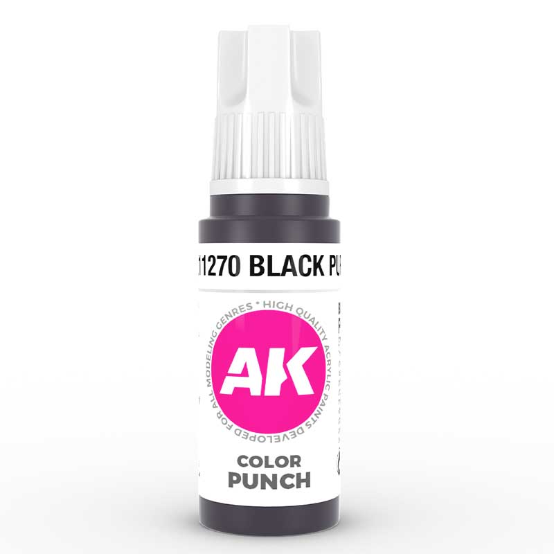AK Interactive AK11270 17ml Black Puprple Color Punch