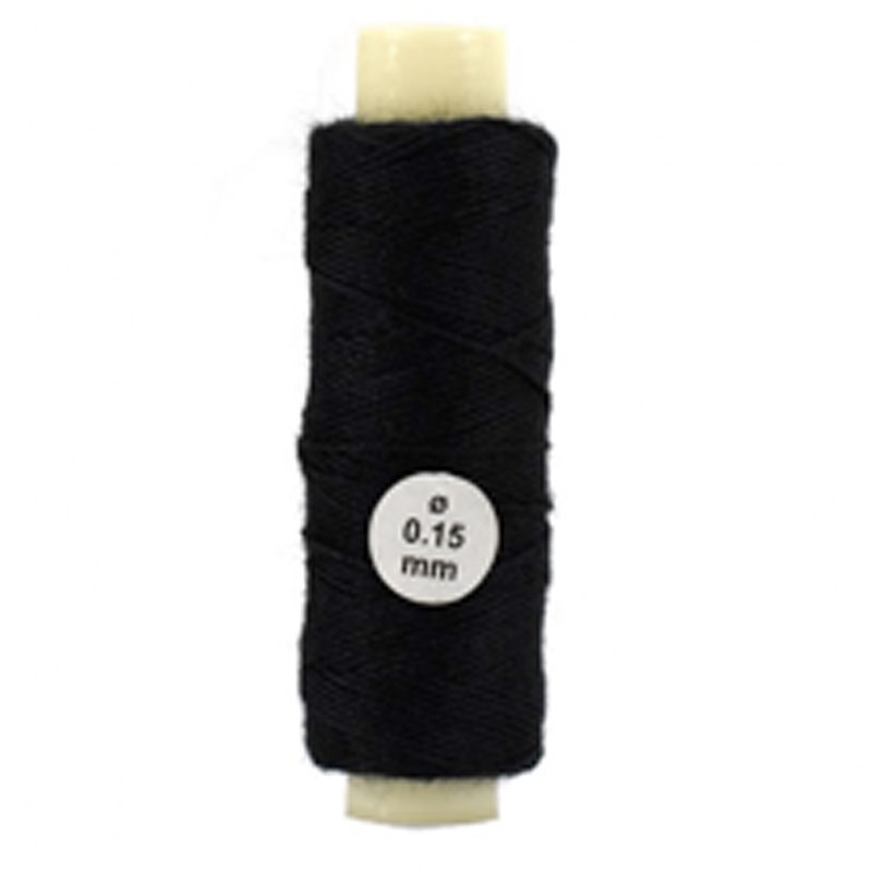 Artesania Latina AL8811 Cotton Thread Black 0.15mm