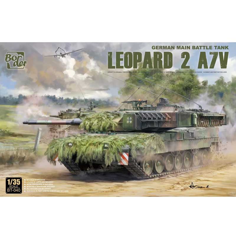 Border Model BT-040 1/35 Leopard 2A7V