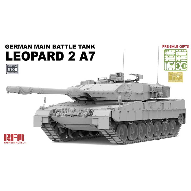 Rye Field Models RM5108 1/35 German Leopard 2A7 Main Battle Tank