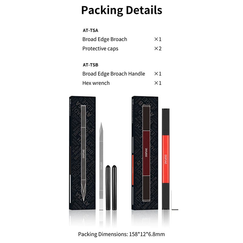 DSPIAE Broad Edge Broach AT-TSA DSPIAE Broad Edge Broach AT-TSA