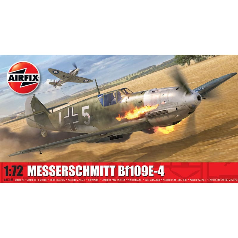 Airfix Messerschmitt Bf109E-4 (1/72) A01008B