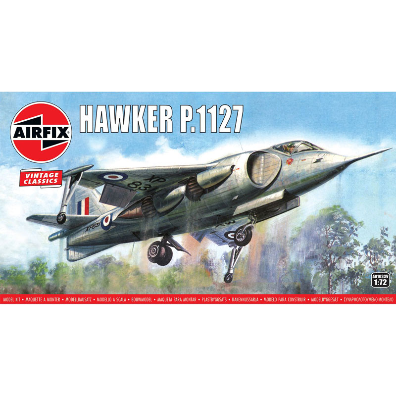 Airfix A01033V 1/72 Hawker P.1127