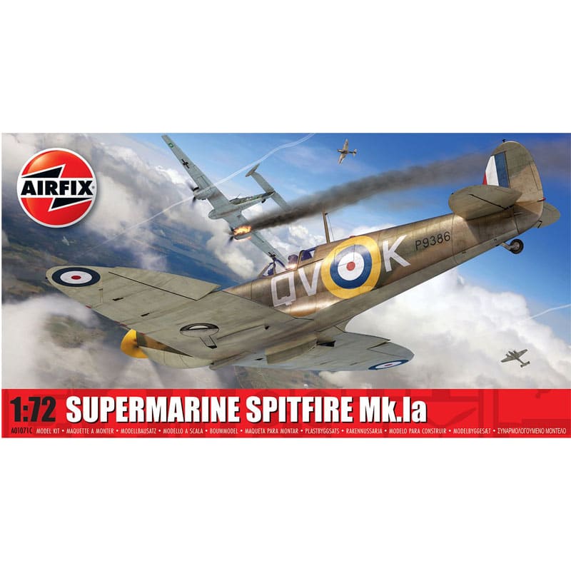 Airfix A01071C 1 72 Supermarine Spitfire Mk Ia Airfix A01071C 1 72 Supermarine Spitfire Mk Ia