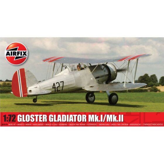 Airfix Gloster Gladiator Mk.I/Mk.II (1/72) A02052B Airfix Gloster Gladiator Mk.I/Mk.II (1/72) A02052B