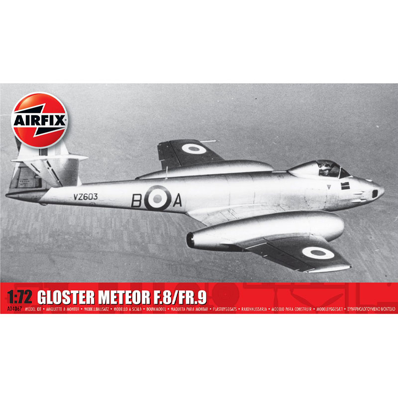 Airfix A04067 1/72 Gloster Meteor F.8/FR.9