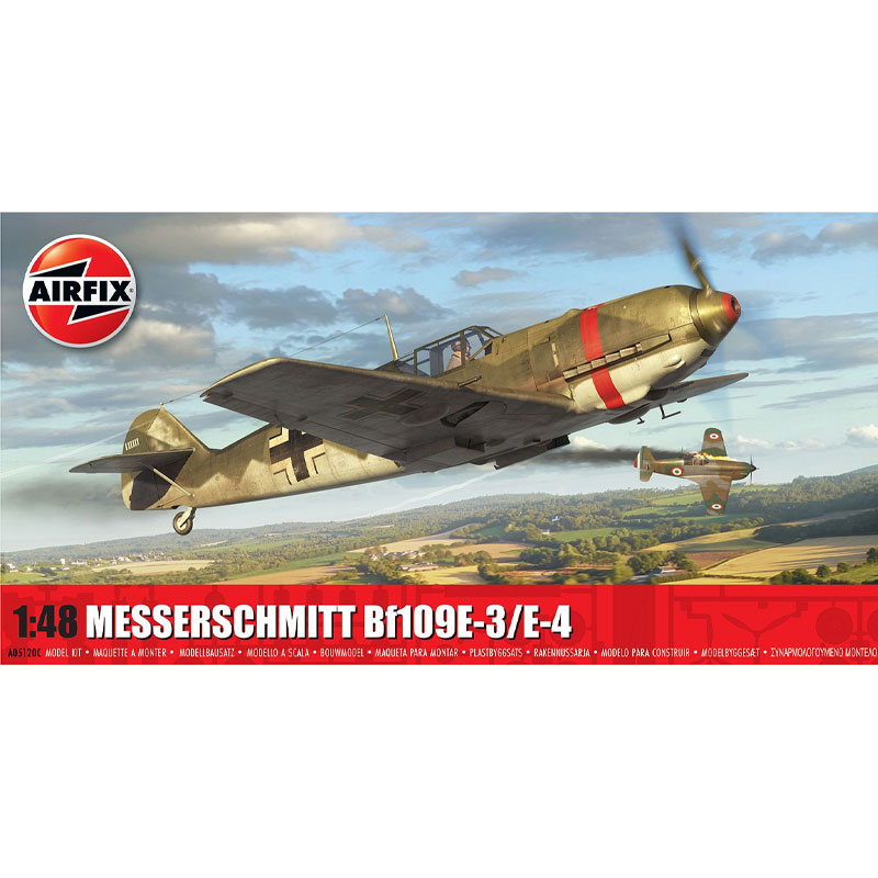Airfix A05120C 1/48 Messerschmitt Bf109E-3/E-4
