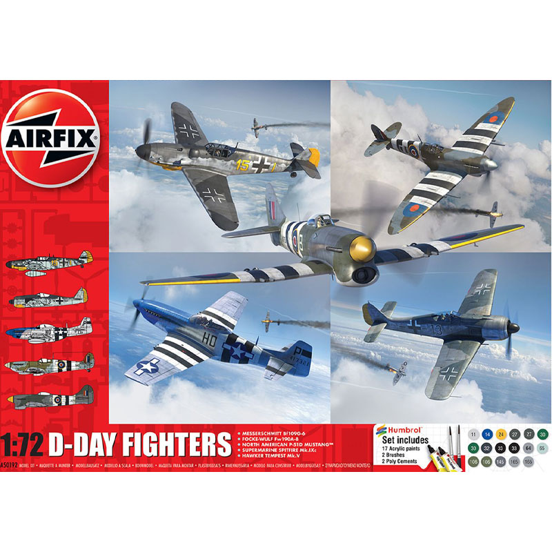 Airfix A50192 1/72 D-Day Fighters Gift Set