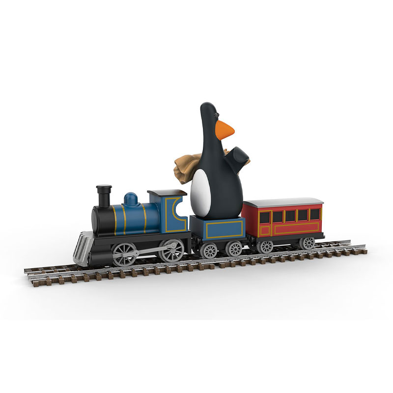 Corgi CC80602 Wallace & Gromit - The Wrong Trousers - Feathers McGraw & Locomotive