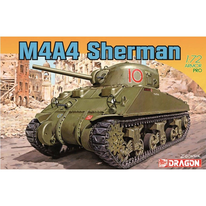 Dragon 7311 1/72 M4A4 Sherman