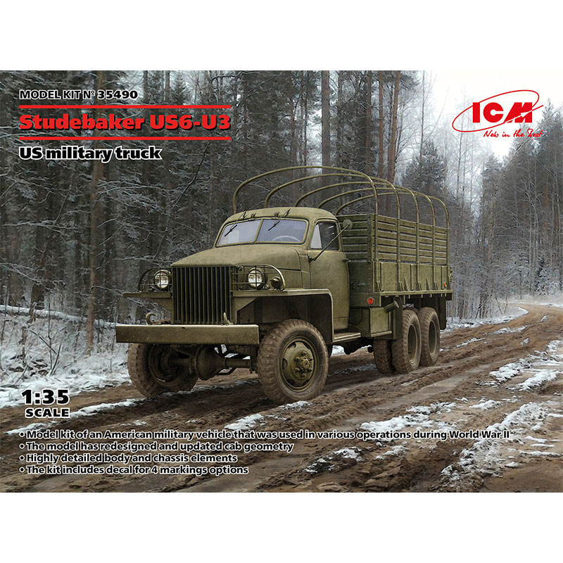 1/35 Studebaker US6 35490 ICM