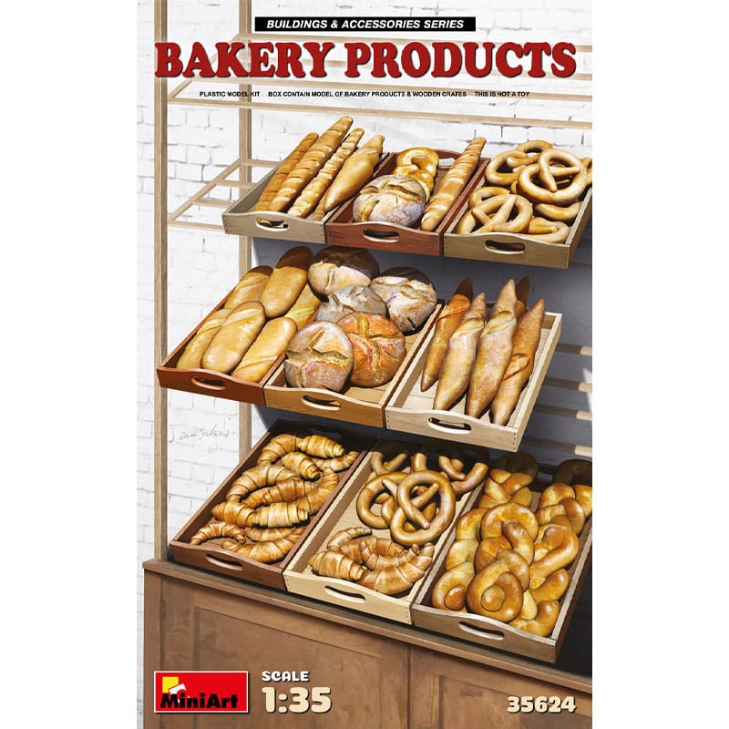 Miniart Bakery Products (1/35) 35624