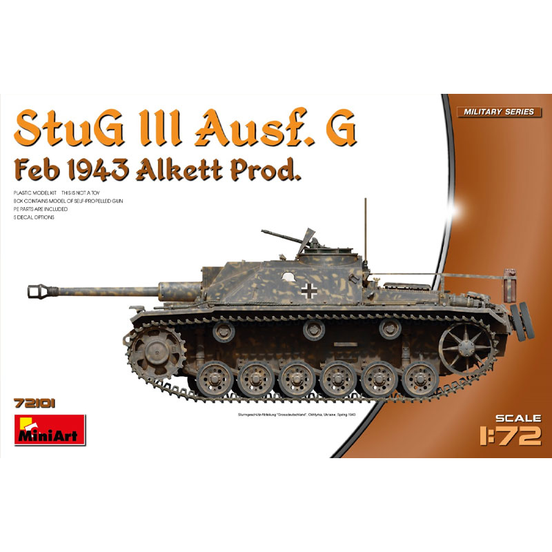 Miniart 72101 1/72 StuG III Ausf G Feb 1943 Prod