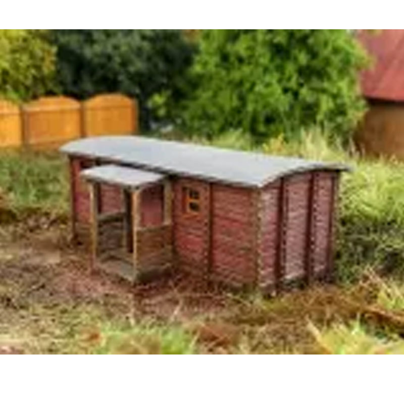 Model Scene 96532 Garden Cottage - Old Wagon (N)