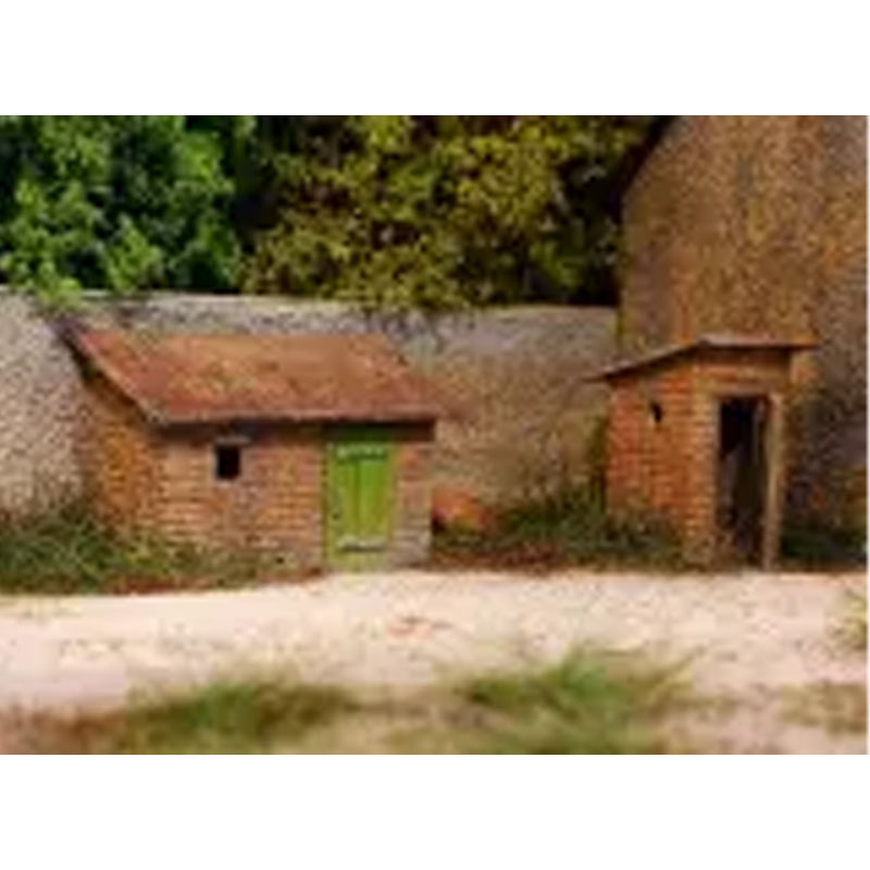Model Scene 98529 Outhouse With Shed (H0)
