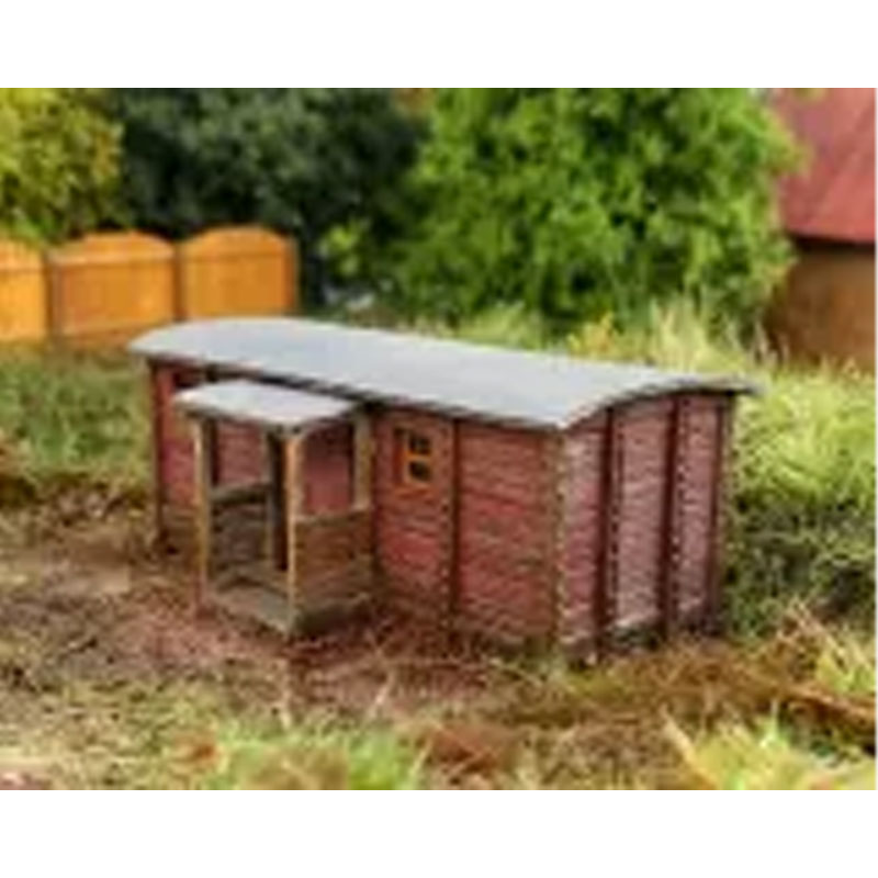 Model Scene 98532 Garden Cottage - Old Wagon (H0)