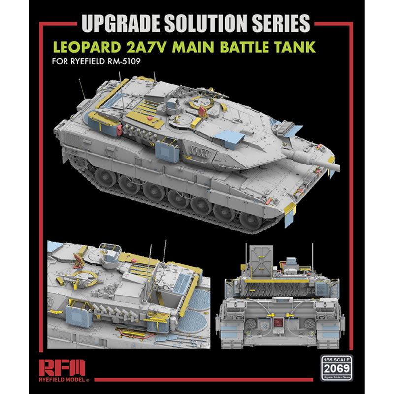 Rye Field Models RM2069 1/35 Upgrade set for 5109 Leopard 2A7V