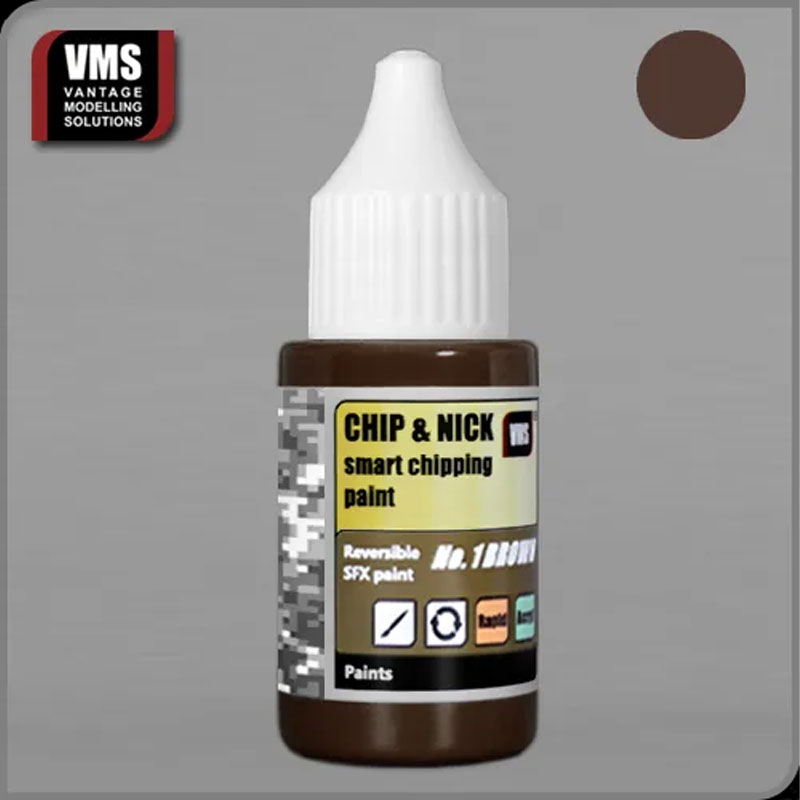 VMS CNX01 20ml Chip & Nick Paint No.1 Brown