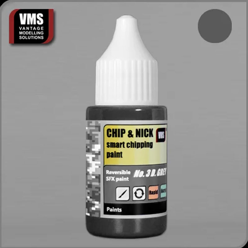 VMS CNX03 20ml Chip & Nick Paint No.3 Dark Grey