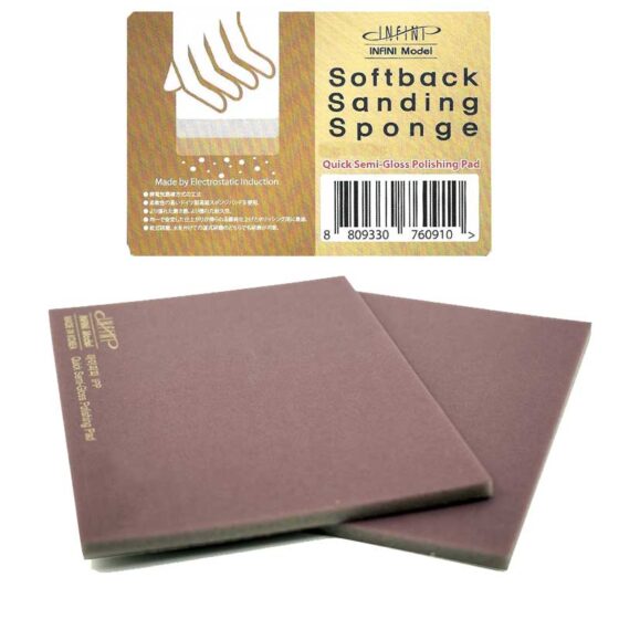2X Sanding Sponge Quick Shine Gloss 4000 Infini Model ISP-4000G
