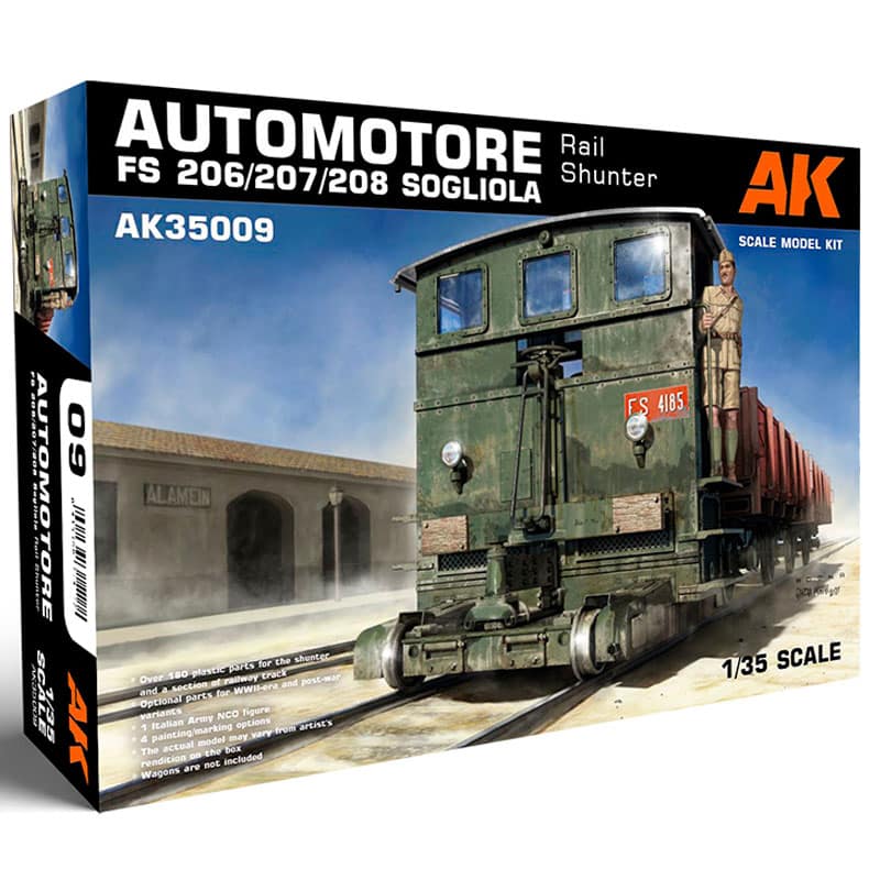 AK Interactive Automotore Fs206/207/208 (1/35) AK-35009