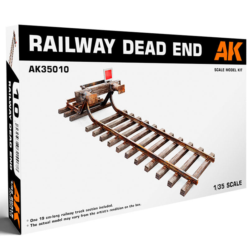 AK Interactive AK35010 1/35 Railway Dead End