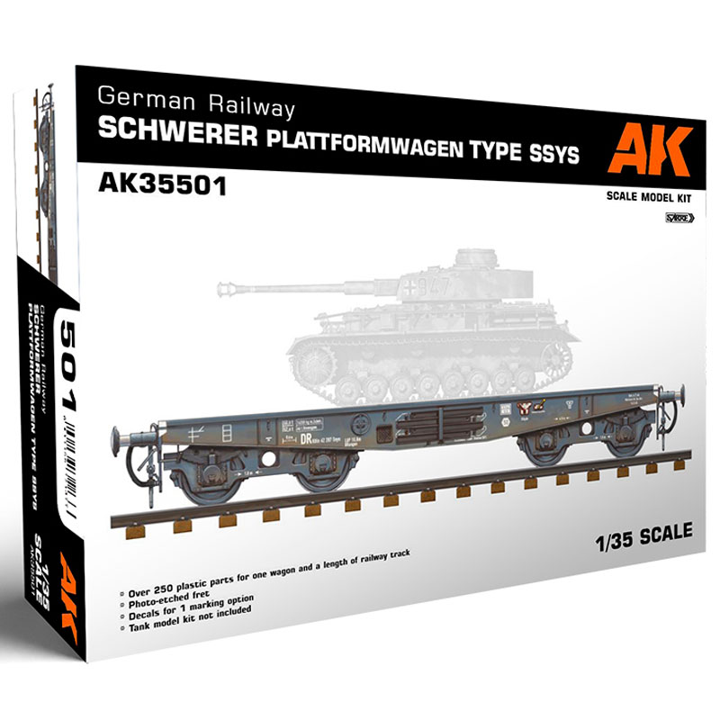 AK Interactive AK35501 1/35 German Railway Schwerer