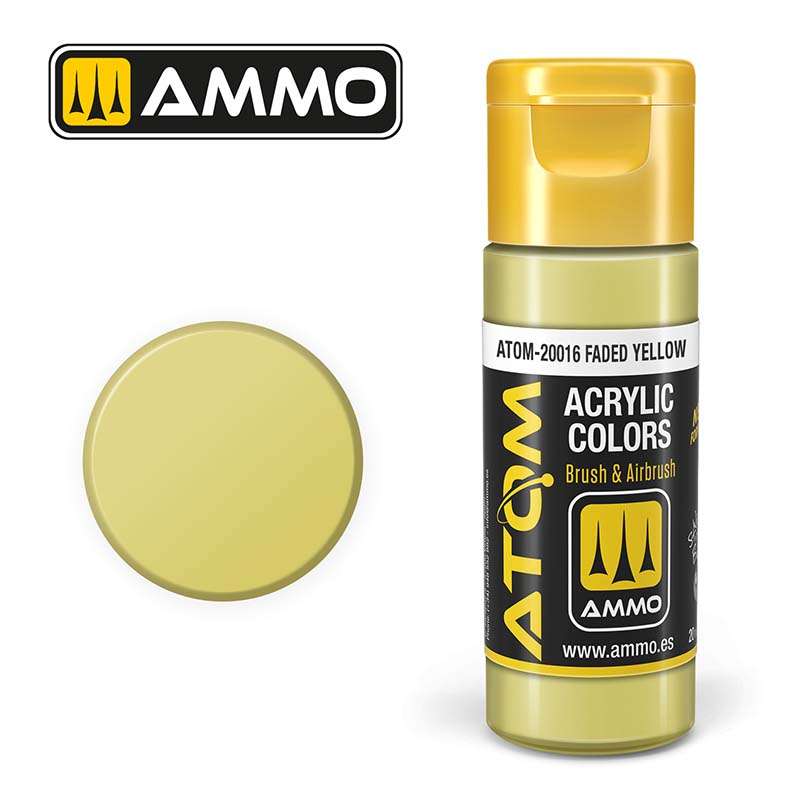 Ammo ATOM-20016 ATOM COLOR Faded Yellow