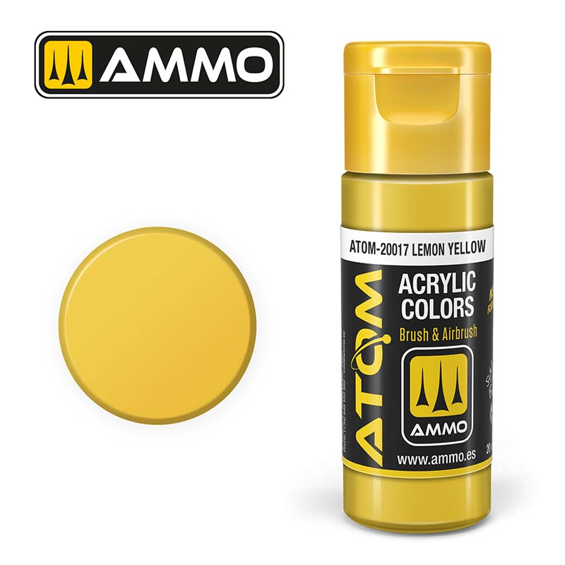 Ammo ATOM-20017 ATOM COLOR Lemon Yellow
