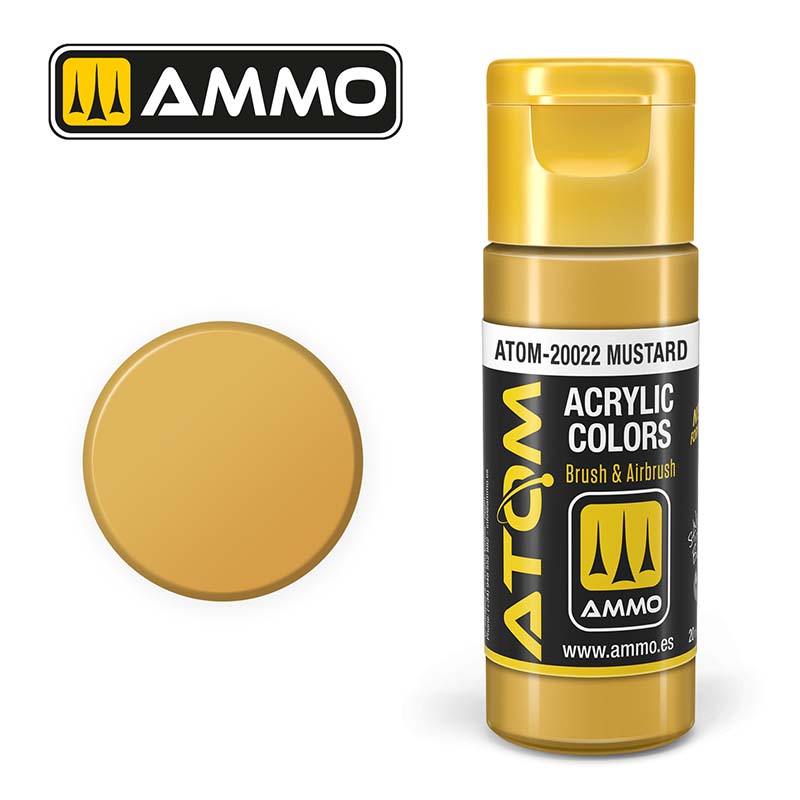 Ammo ATOM-20022 ATOM COLOR Mustard