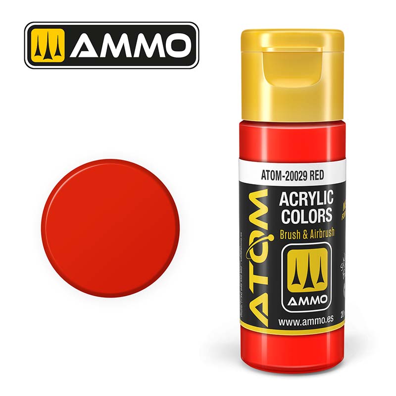 Ammo ATOM-20029 ATOM COLOR Red