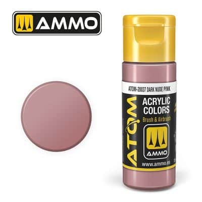 ATOM COLOR Dark Nude Pink ATOM-20037 Ammo – Scale Model Shop