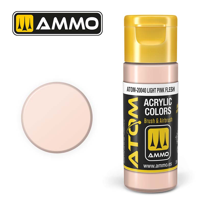 Ammo ATOM-20040 ATOM COLOR Light Pink Flesh