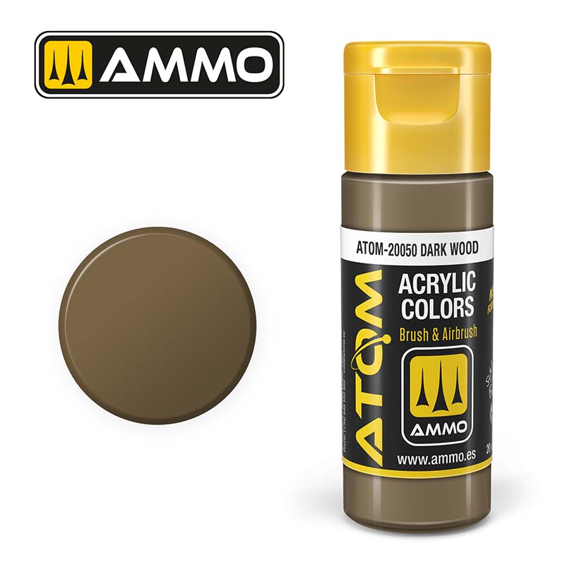 Ammo ATOM-20050 ATOM COLOR Dark Wood