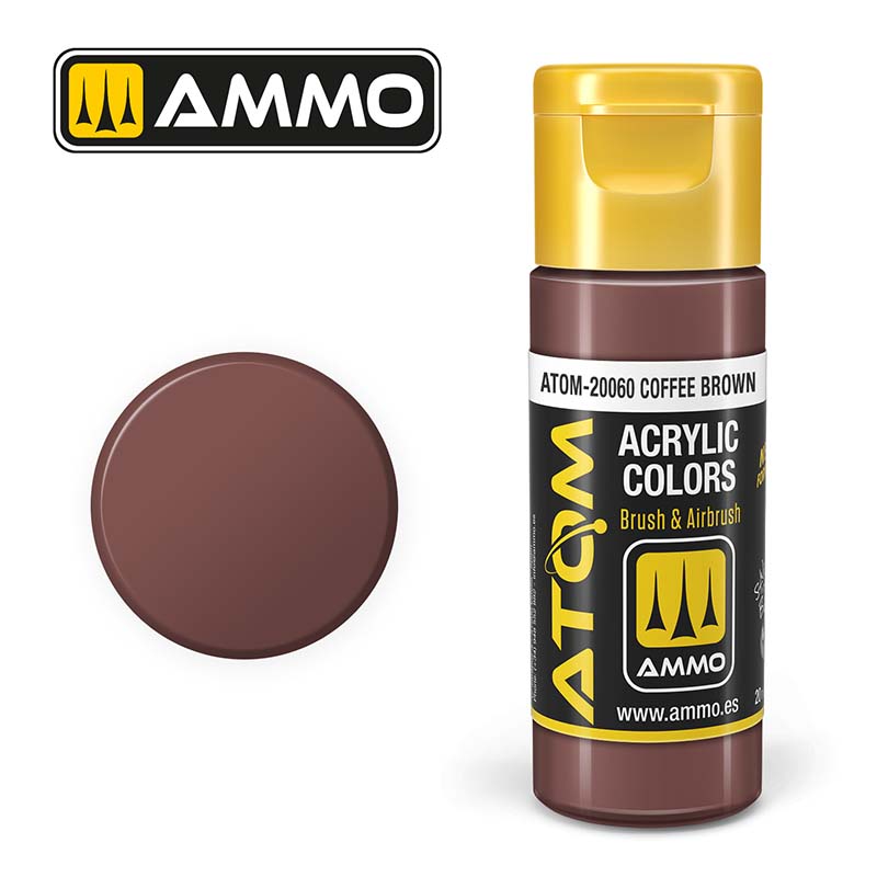 Ammo ATOM-20060 ATOM COLOR Coffee Brown
