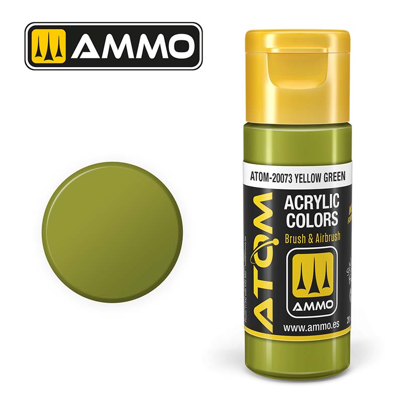 Ammo ATOM-20073 ATOM COLOR Yellow Green